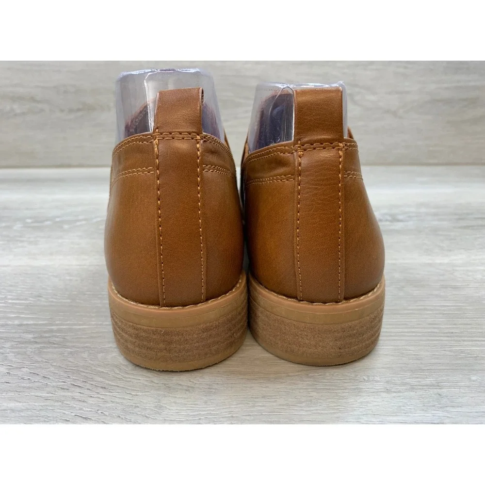 Eurosoft by Sofft Maggie Women's 9.5 Brown Ankle Boots Comfort Casual Booties